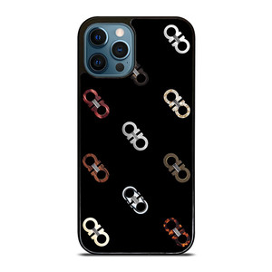 SALVATORE FERRAGAMO LOGO PATTERN iPhone 17 Pro Max Case